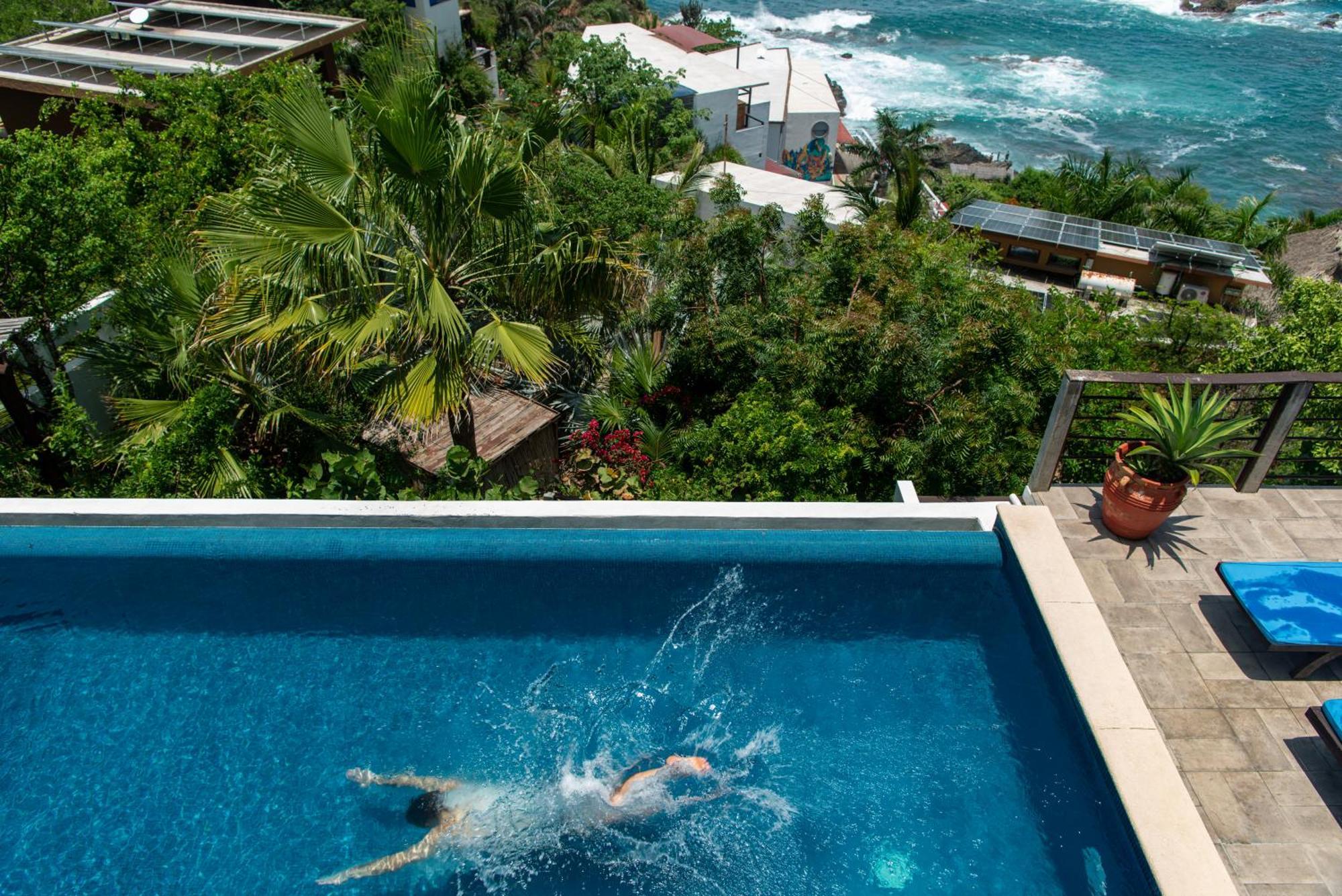 Casa Kalmar Hotel Zipolite Bagian luar foto
