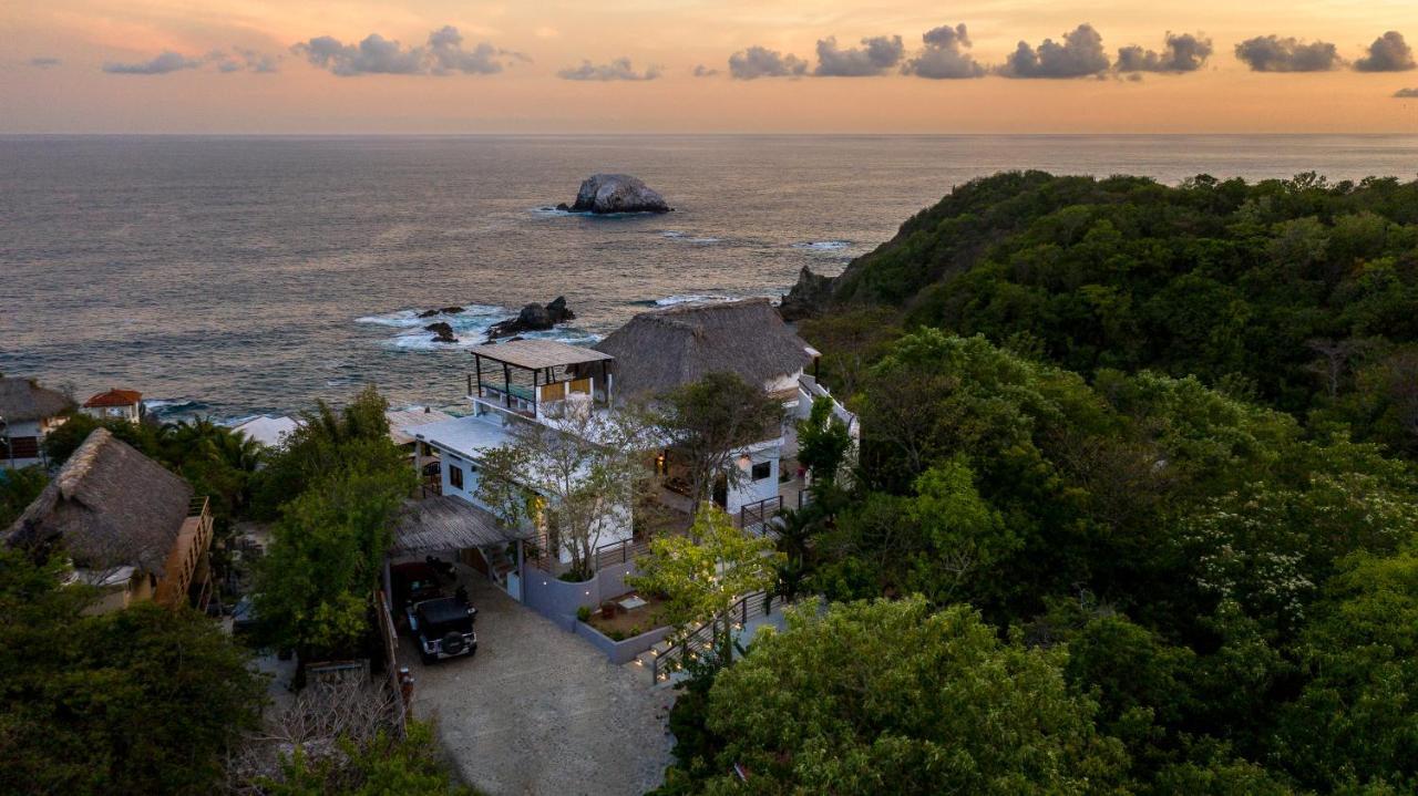 Casa Kalmar Hotel Zipolite Bagian luar foto